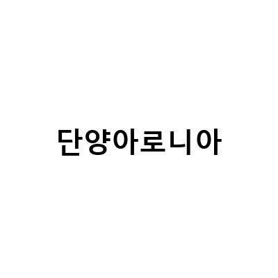 신선한 무농약 국산 단양아로니아 냉동 및 분말 판매! 제 3회 단양 아로니아 축제에서 만나보세요.
