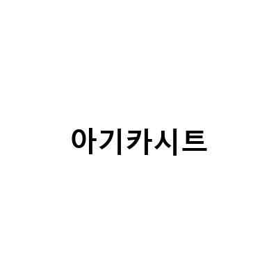 아기카시트 순성 네오 아이사이즈 360도 회전형으로 편안한 탑승 경험을!