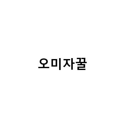 오미자 꿀 차와 광채토너, 레시피 기타재료 1편과 방사전 부작용