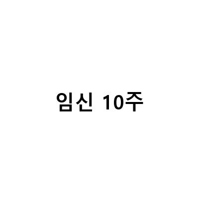 임신 초기부터 10주까지 알아야 할 모든 것
