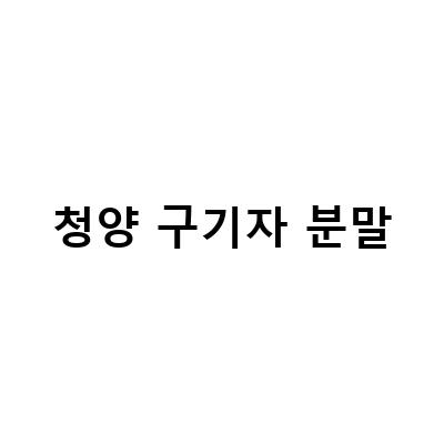 청양 구기자의 효능과 함께 즐기는 건구기자차
